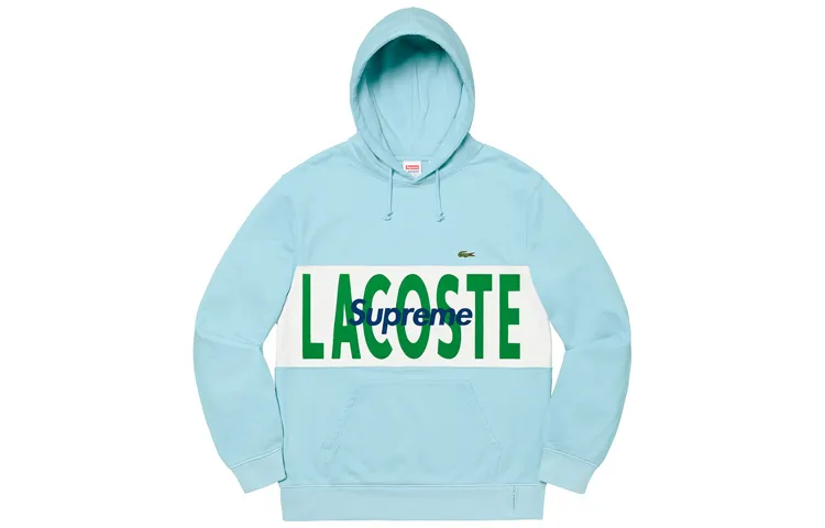 Supreme x LACOSTE Co branded Collection Sweatshirt Unisex