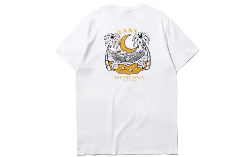 Vans T Shirts Men's Crew Neck Moderate Straight Fit