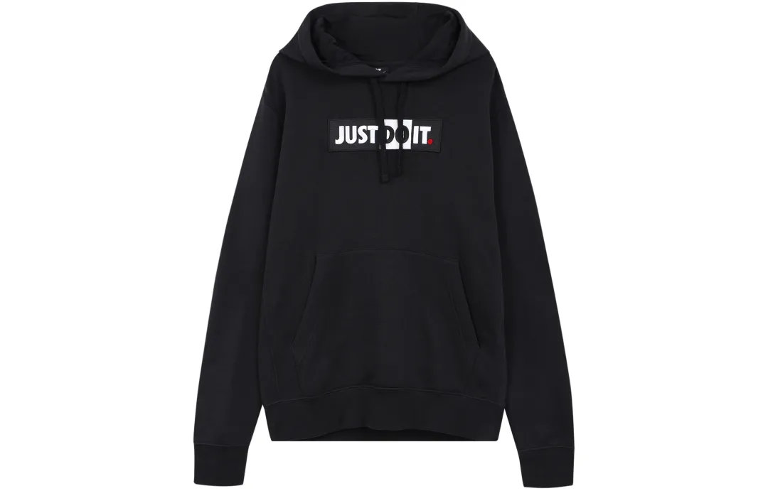 Nike Sportswear Men's Logo Just Do It Hoodie Black