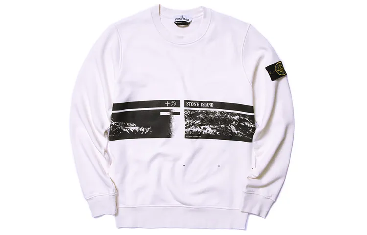 STONE ISLAND Sweatshirt Men's White