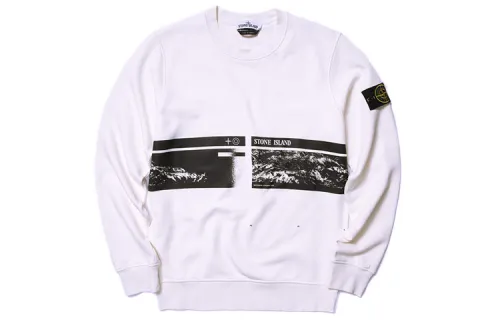 STONE ISLAND Sweatshirt Men's White