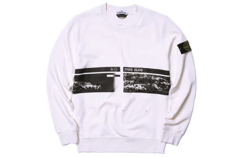 STONE ISLAND Sweatshirt Men's White