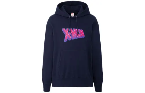 UNIQLO Marvel, Collaboration Sweatshirts Unisex Hooded Moderate Regular