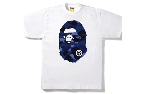 A BATHING APE T Shirt Unisex White