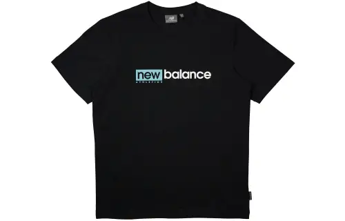 New Balance T Shirt Asian Version Unisex Black