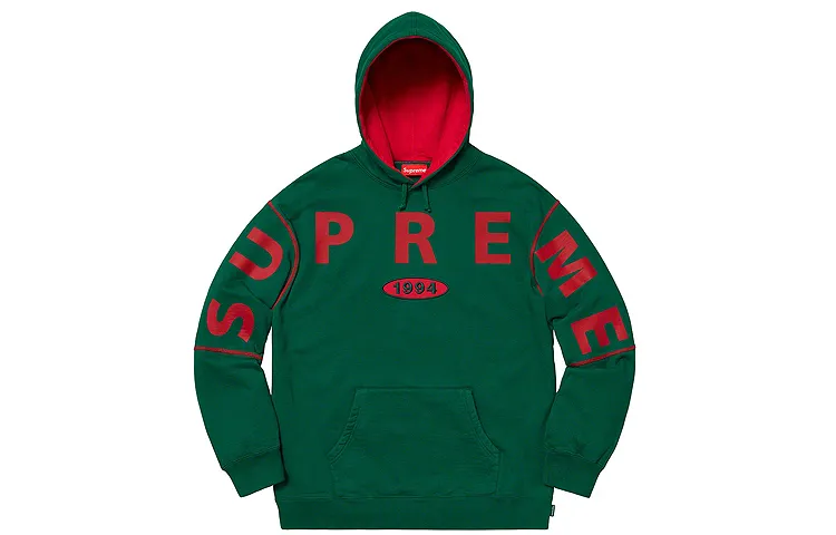 Supreme Spread Logo Hooded Sweatshirt