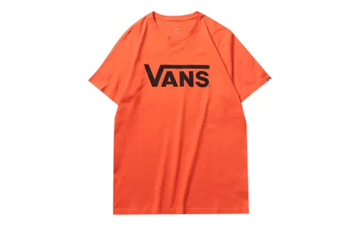 Vans T Shirts Unisex Crew Neck Moderate Straight Fit