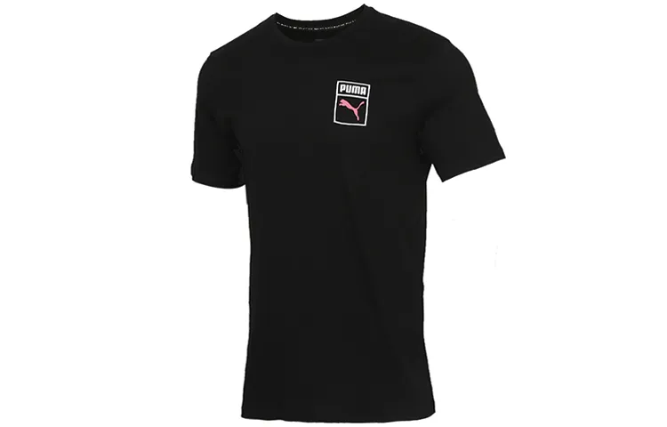 PUMA NYC REMIXS T-Shirts Men's Crew Neck Moderate Straight Fit