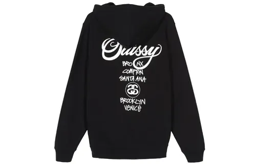 Stussy Sweatshirts Unisex Hooded Moderate Regular