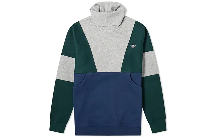 Adidas Originals Sweatshirts Men's Stand Collar Moderate Straight Fit