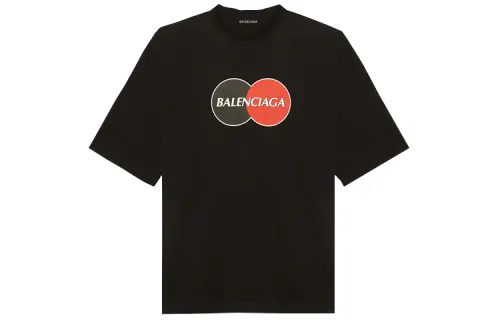 Balenciaga Credit Card Logo Oversized Fit T shirt