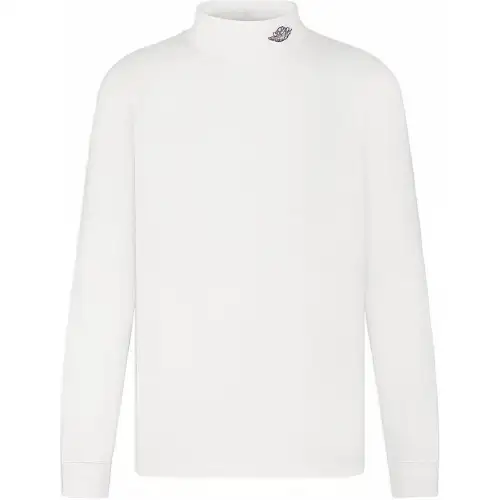 DIOR x Jordan 'AIR DIOR' Half Turtleneck Sweatshirt Unisex White