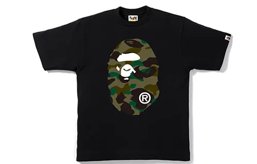 Bape 1st Camo Big Ape Head Tee