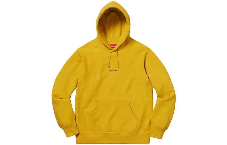 Supreme Trademark Hooded Sweatshirt