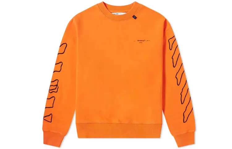 OFF WHITE Abstract Arrows Embroidered Sweatshirt