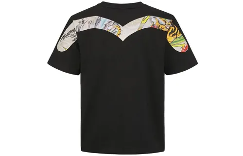 EVISU T Shirts Men's Crew Neck Moderate Straight Fit