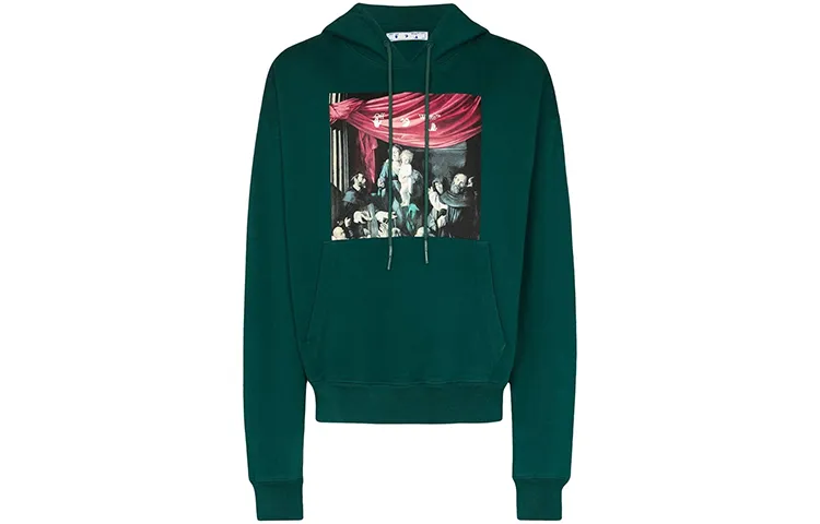OFF WHITE Oversize Fit Caravaggio Painting Hoodie