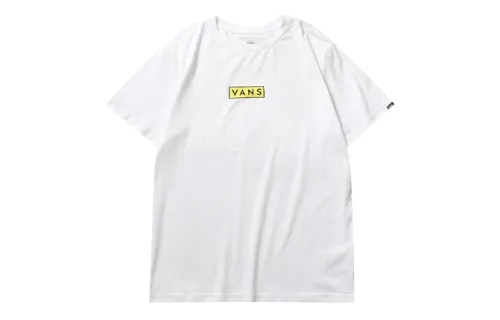 Vans CLASSIC EASY BOX T Shirts Unisex Crew Neck Moderate Straight Fit