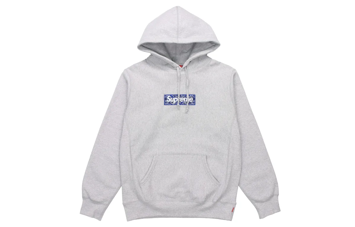 Supreme Bandana Box Logo Hooded Sweatshirt