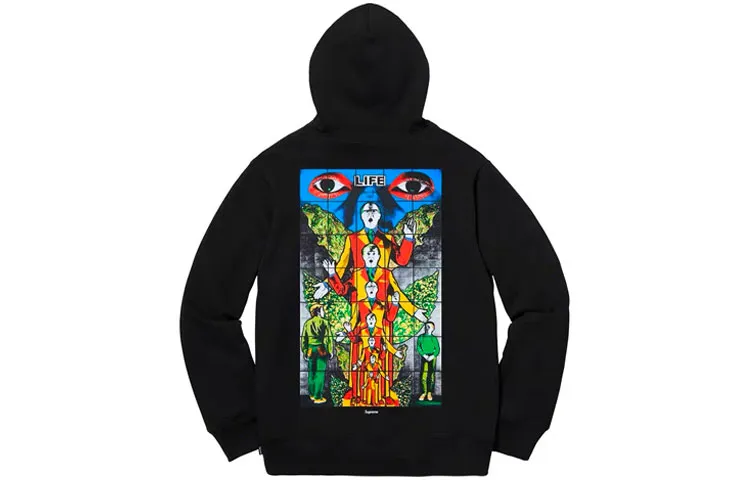 Supreme Gilbert & George Life Hooded Sweatshirt