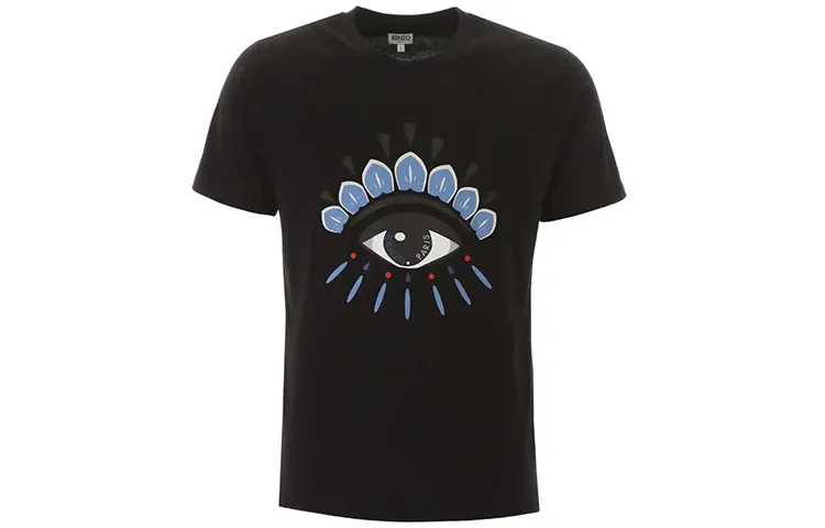 KENZO T Shirts Men's Crew Neck Moderate Straight Fit