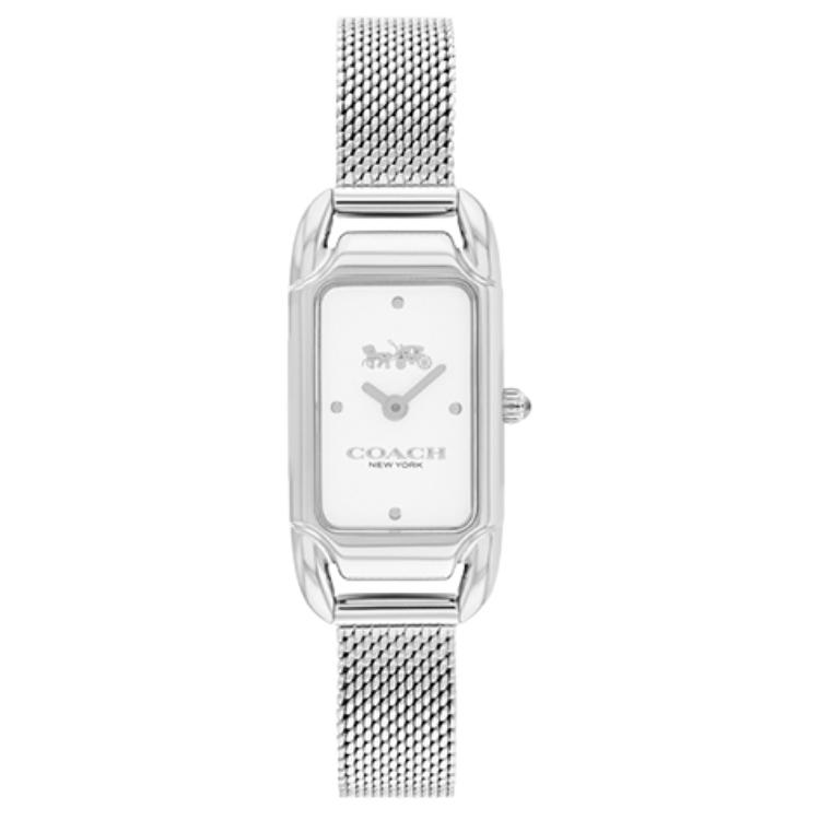 Женские часы COACH COACH CADIE 28mm 14504032 (серебристый)