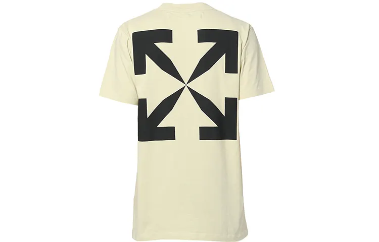 OFF WHITE SS20 T Shirt Men's Ecru