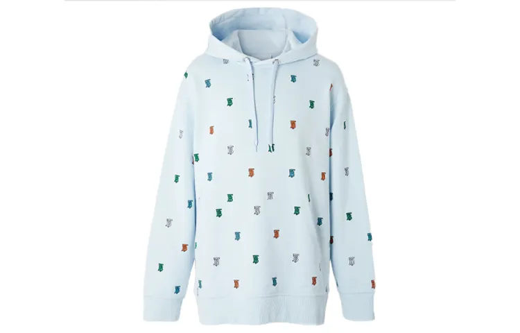 Burberry Sweatshirt Men's Light Blue