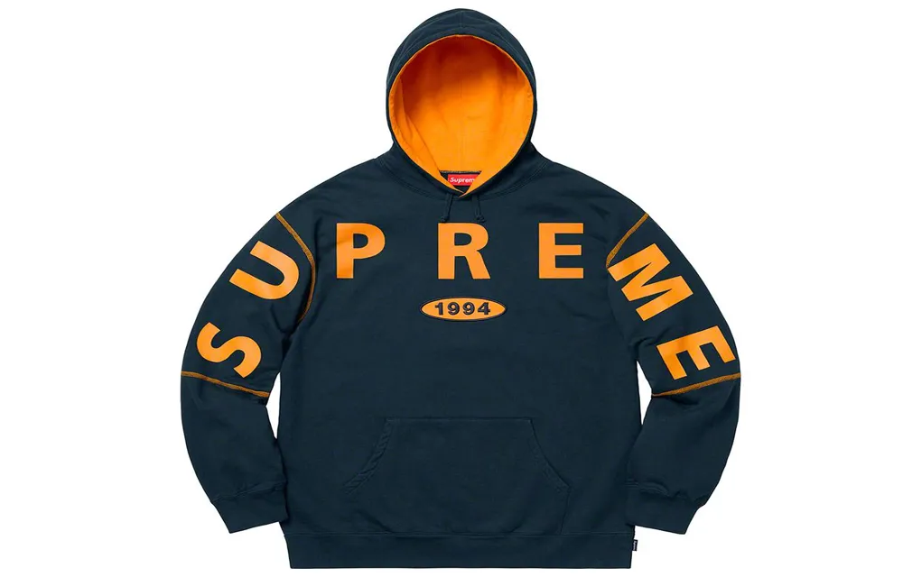 Supreme Spread Logo Hooded Sweatshirt