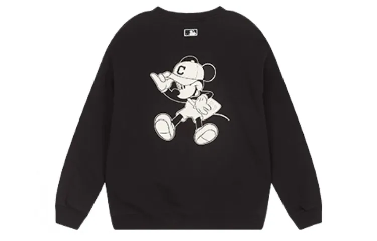 MLB X Disney Sweatshirts Unisex Crew Neck Moderate Straight Fit