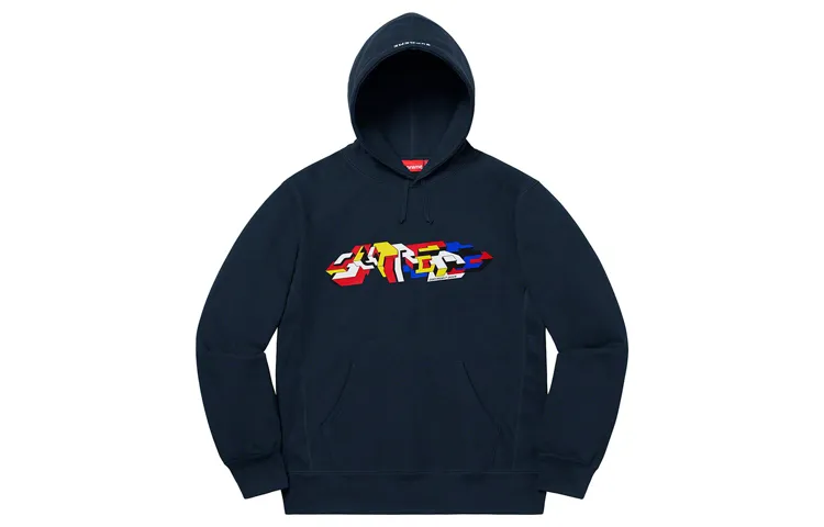Supreme Delta Logo Hooded Sweatshirt