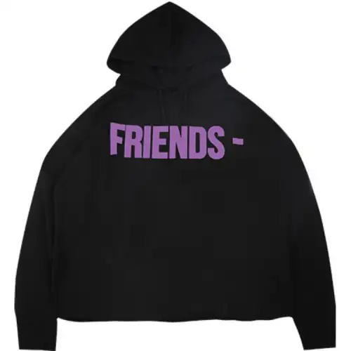 VLONE Friends Series Sweatshirts Unisex Hooded Moderate Heavyweight