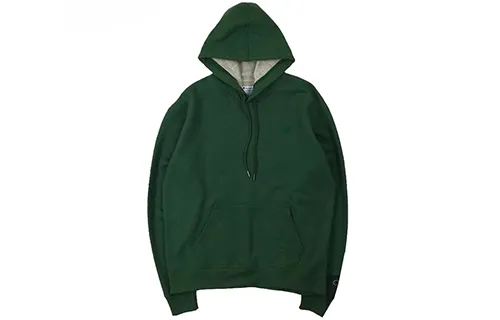 Champion Chest Cuff Double Logo Hoodie Fleece Lined Sweatshirt US Version Unisex Jasper