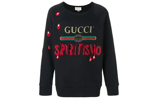 GUCCI Sweatshirts Unisex Crew Neck Moderate Regular