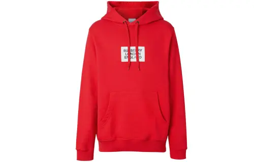 Burberry Sweatshirts Unisex Hooded Moderate Regular