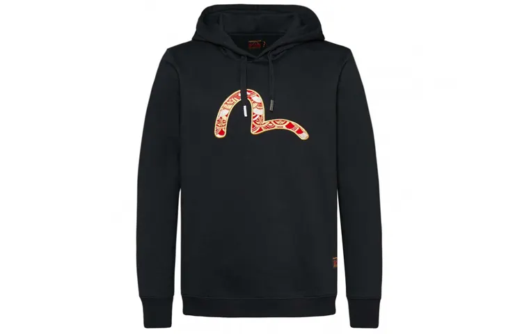 EVISU Sweatshirts Men's Hooded Moderate Heavyweight