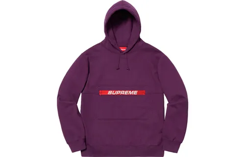 Supreme Zip Pouch Hooded Sweatshirt