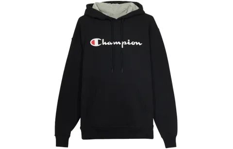 Champion logo hoodie