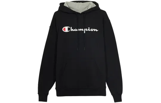 Champion logo hoodie