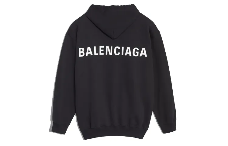 Balenciaga Pre Owned 2010s Logo print Hoodie