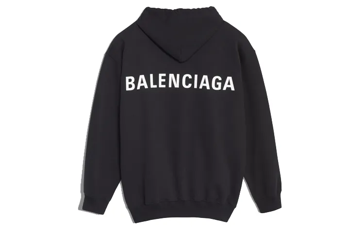 Balenciaga Pre Owned 2010s Logo print Hoodie