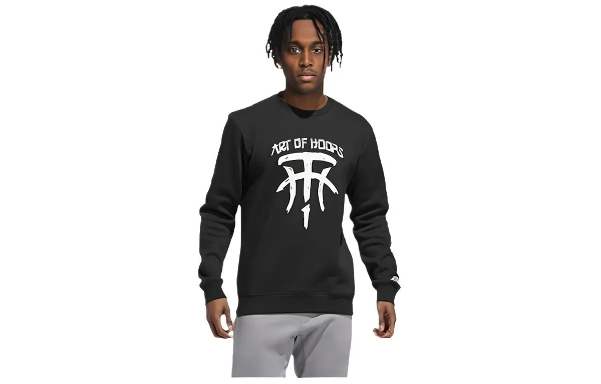 Adidas Sweatshirts Men's Crew Neck Moderate Regular