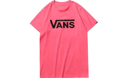Vans Classic T Shirts Unisex Crew Neck Moderate Straight Fit