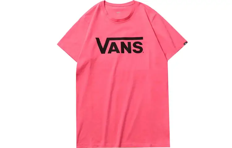 Vans Classic T Shirts Unisex Crew Neck Moderate Straight Fit