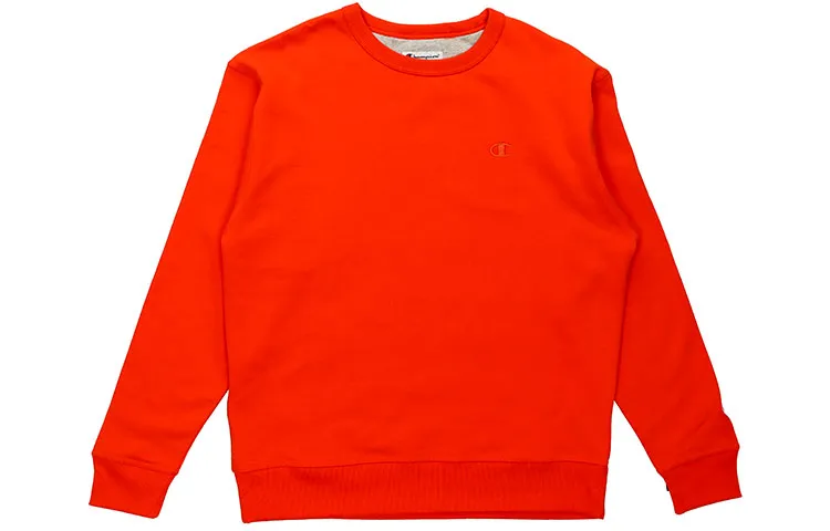 Champion Sweatshirt US Version Unisex Orange