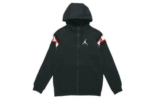 Jordan Jumpman Sweatshirts Men's Hooded Moderate Cardigan