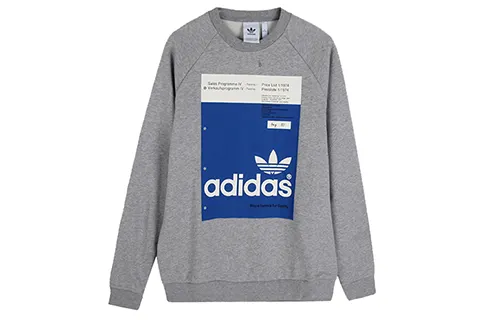 Adidas Originals Sweatshirts Men's Crew Neck Moderate Regular