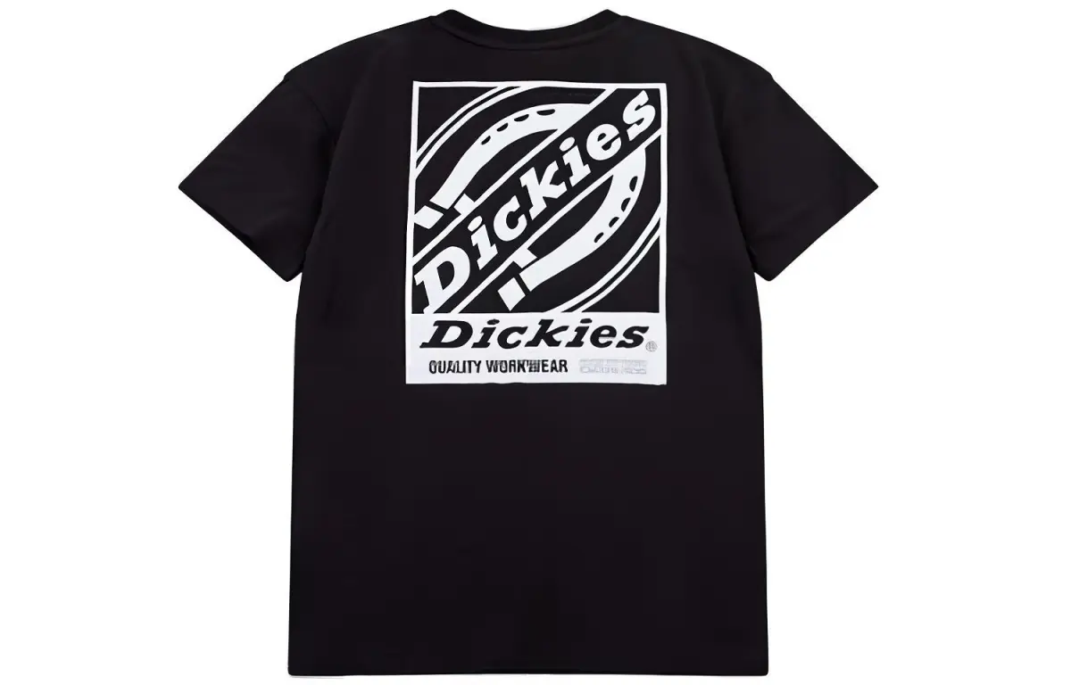 Dickies T Shirts Men's Crew Neck Moderate Straight Fit