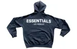 Fear Of God Essentials FW19 Sweatshirts Men's Black Hooded Moderate Regular