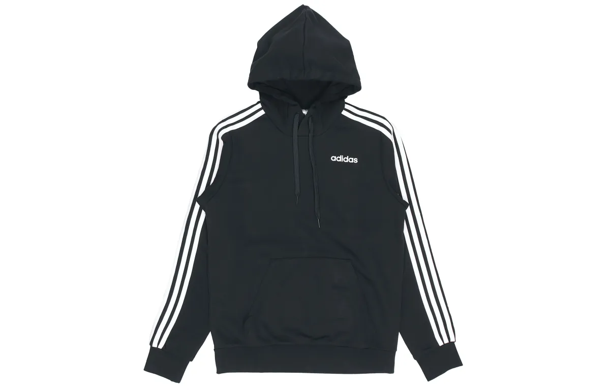 Adidas Sweatshirts Men's Black Hooded Moderate Regular